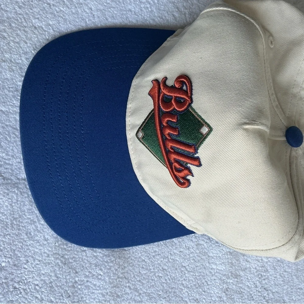47 Brand Bulls Black and Cream Cap